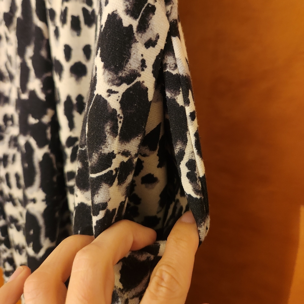 Mossimo Women's Animal Print Dress with Pockets Size M - Picture 3 of 8